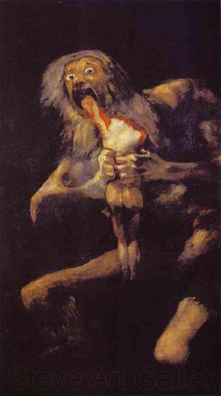 Francisco Jose de Goya Saturn Devouring One of His Chidren Germany oil painting art